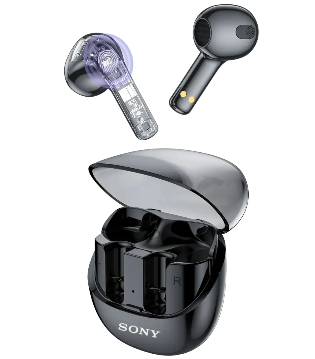 Auriculares Inalámbricos Sony K43 Bluetooth V5.3 Negro