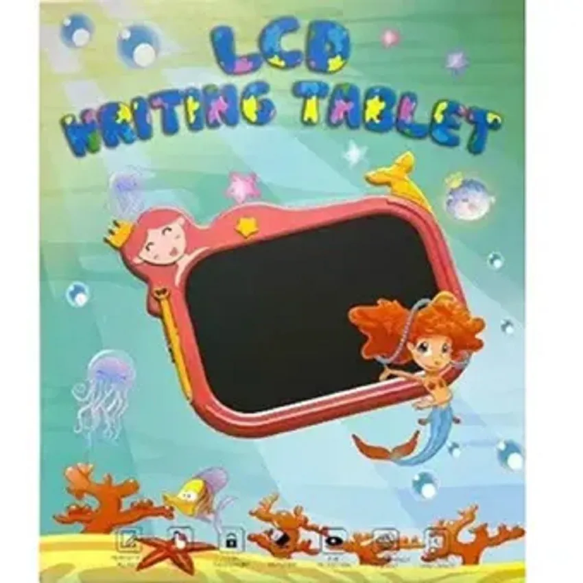 Tablero Magico LCD Infantil Sirena Aprendizaje Didactica 