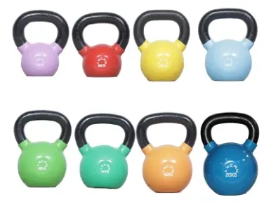 Pesa Rusa Kettlebell 8Kg En Vinilo 