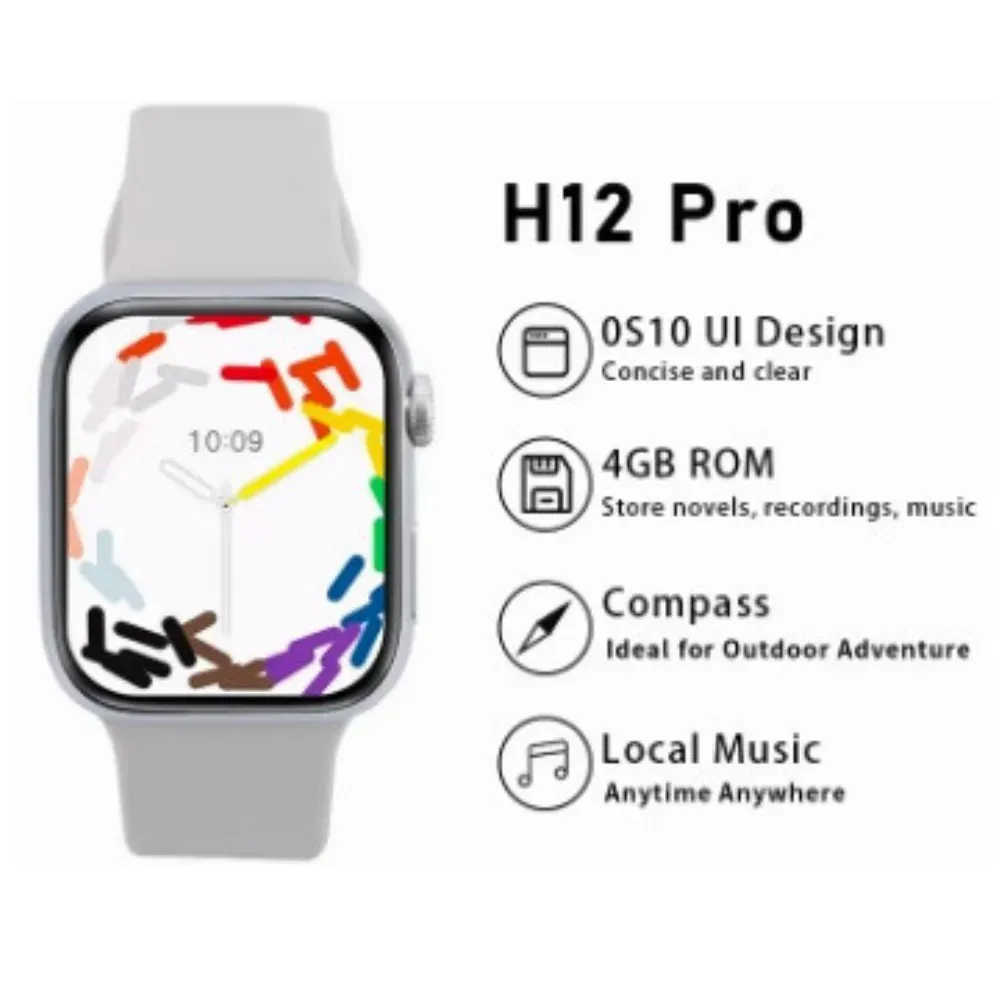 Reloj Inteligente H12 Pro Plus  Smartwatch Serie 9 