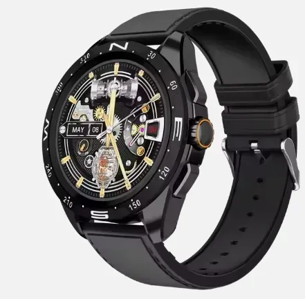  Reloj Inteligente Smart Watch H6 Max Negro Con Bluetooth y Nfc