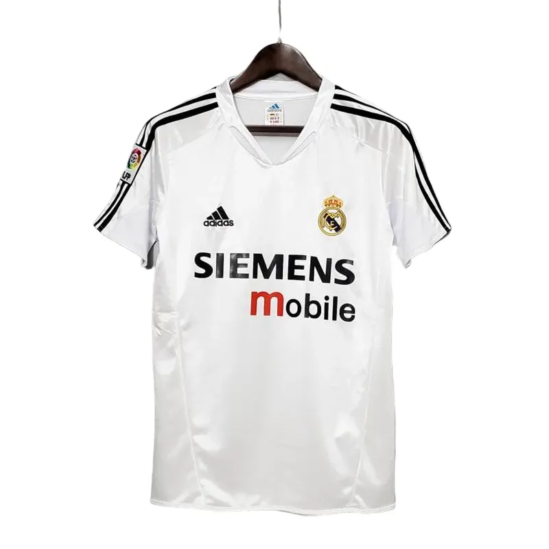 Uniforme Camiseta Local Retro Real Madrid Galacticos 04-05