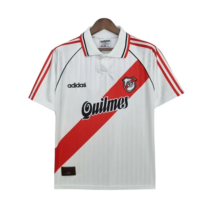 Uniforme Camiseta De Fútbol Retro 95-96 River Plate Home