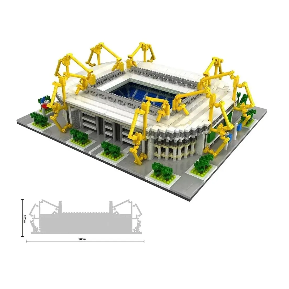 Lego Bloques Estadio Dortmund Football Club Signal Iduna Park 