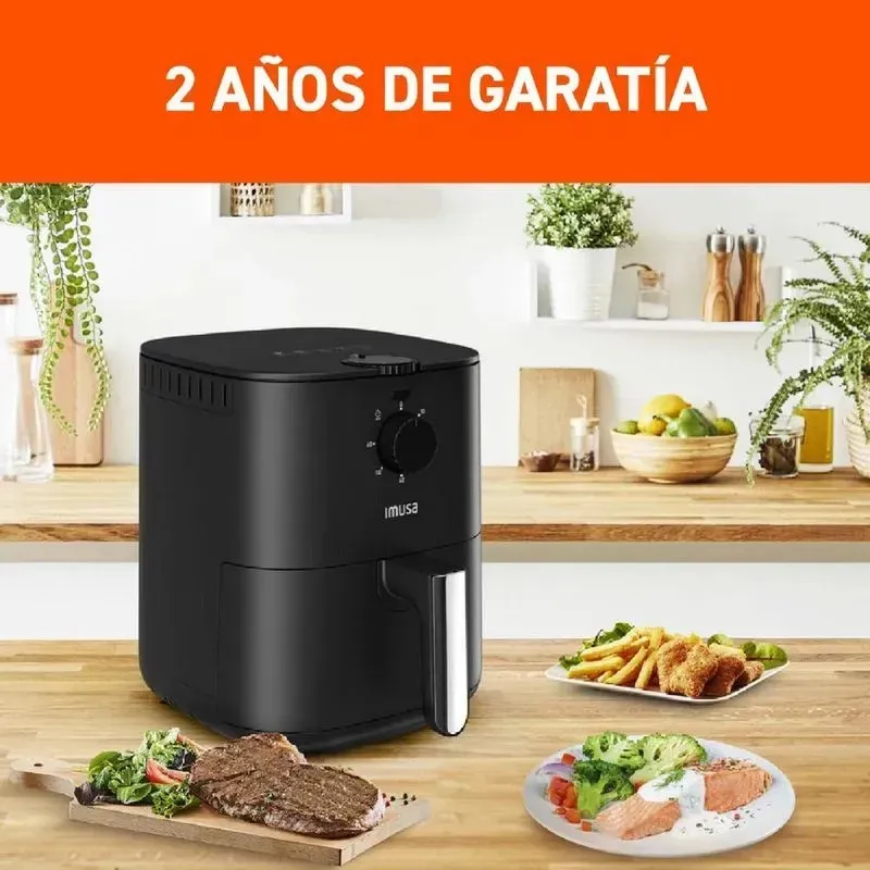 Freidora De Aire 3.5L Imusa Easy Fry One 