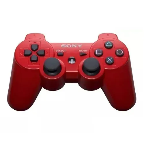 Control Ps3 Inalámbrico Sony PlayStation Dualshock 3 Rojo