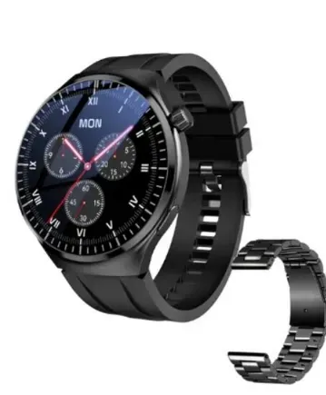 Reloj Inteligente Smart Watch Tf3 Pro Negro Wireless Charging