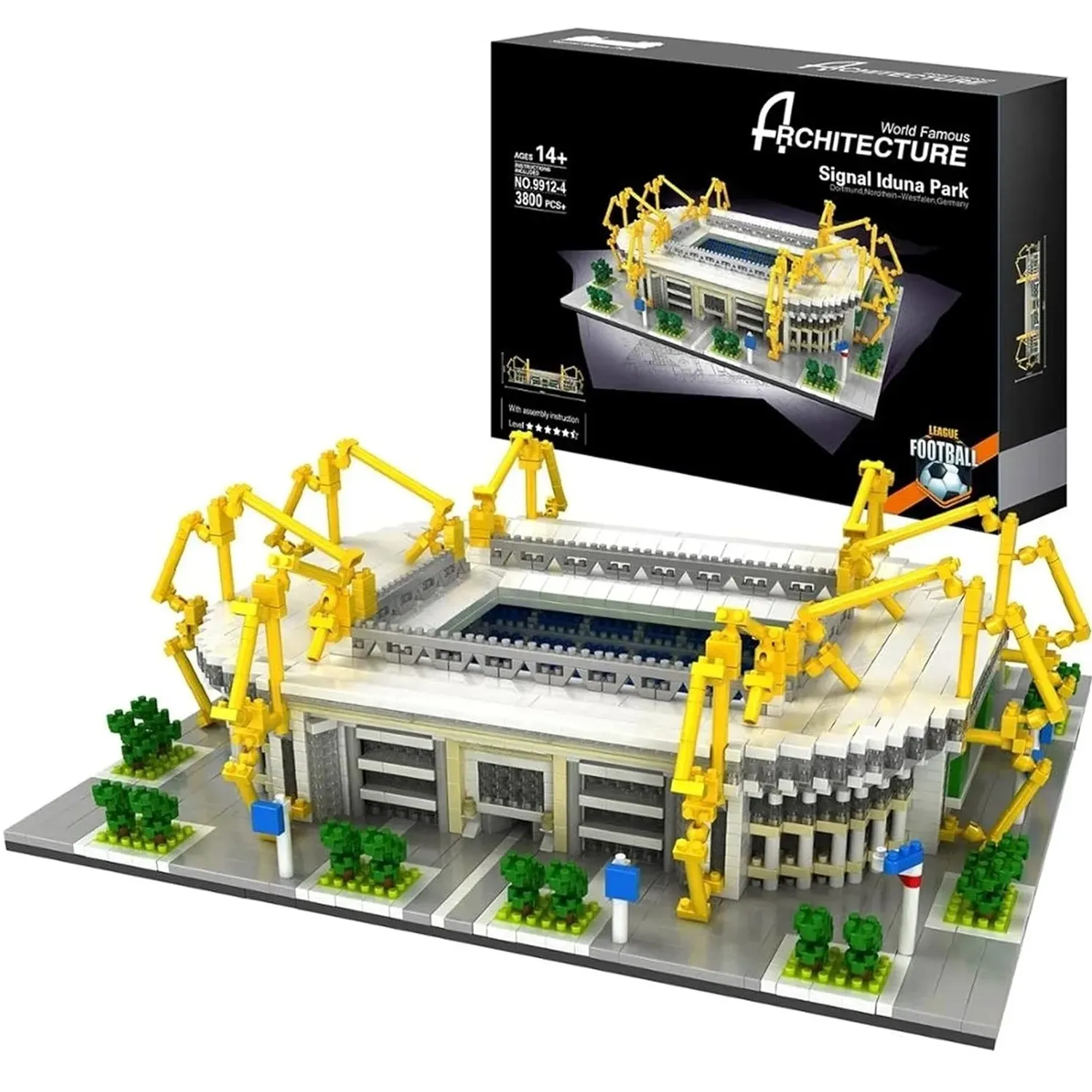 Lego Bloques Estadio Dortmund Football Club Signal Iduna Park 