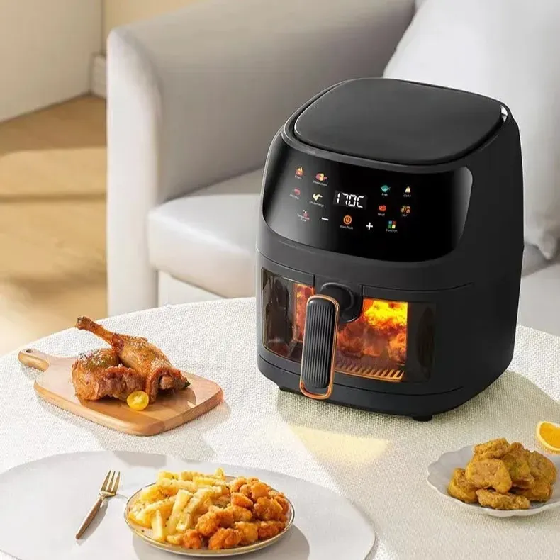 Freidora De Aire 8 Litros Sin Aceite Extra Grande Air Fryer