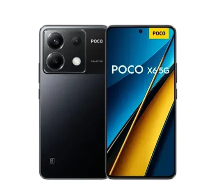 Celular Xiaomi Poco X6 5G 256Gb / 8Ram / 64Mp Color Negro