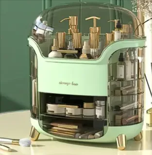 Organizador De Maquillaje De Lujo Color VERDE