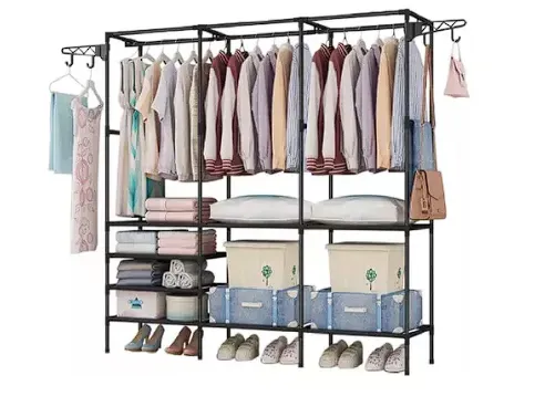 Organizador Closet Calzado Perchero 3 Espacios Multifuncion