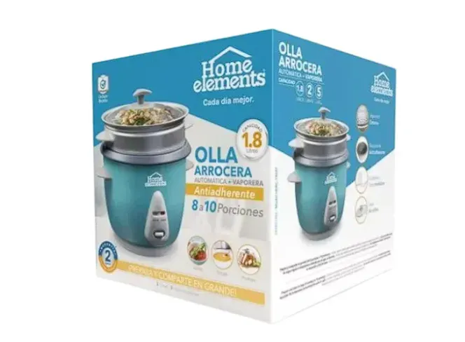 Olla Arrocera HOME ELEMENTS 1.8 Turquesa