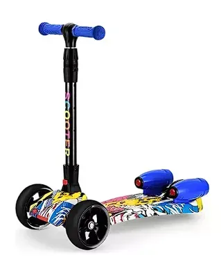 Patineta Humo Scooter Niños Musical Luces Recargable