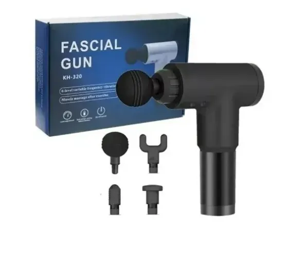 Masajeador Muscular Terapéutico Inalámbrico Fascial Gun