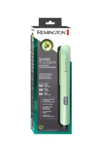 Plancha Remington Aguacate Shine Therapy, Original Ref: S9960