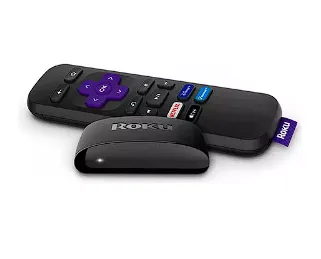 Roku Express 2024 Hd Dispositivo De Streaming Color Negro De Control Remoto Estándar