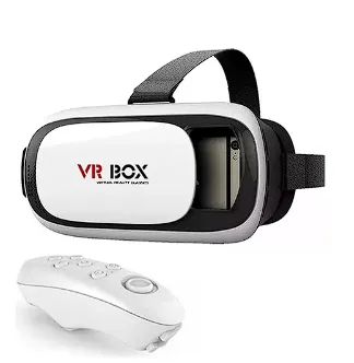 Gafas De Realidad Virtual 3d Vr Box + Control Bluetooth