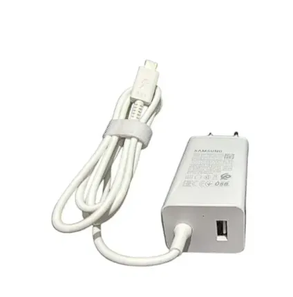 Cargador Samsung 65W Carga rápida Tipo C