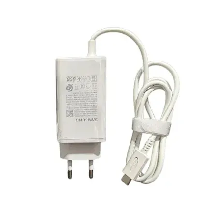 Cargador Samsung 65W Carga rápida Tipo C