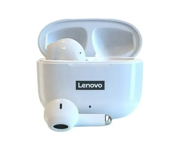 Audífonos Inalámbricos Lenovo Livepods Lp40 Pro Blanco 