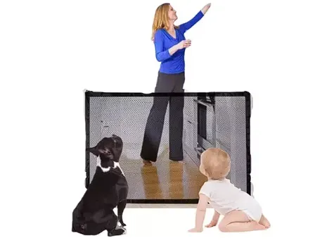 Malla De Seguridad Grande Para Mascotas Y Bebes 180cm X 72cm