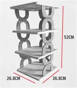 Zapatero Multicapas Organizador Plegable Para Zapatos