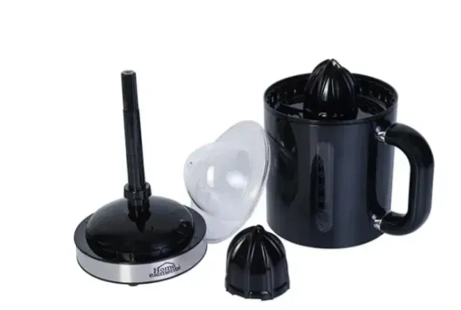 Exprimidor De Jugo 1,4 Litros Negro 8 Vasos Home Elements