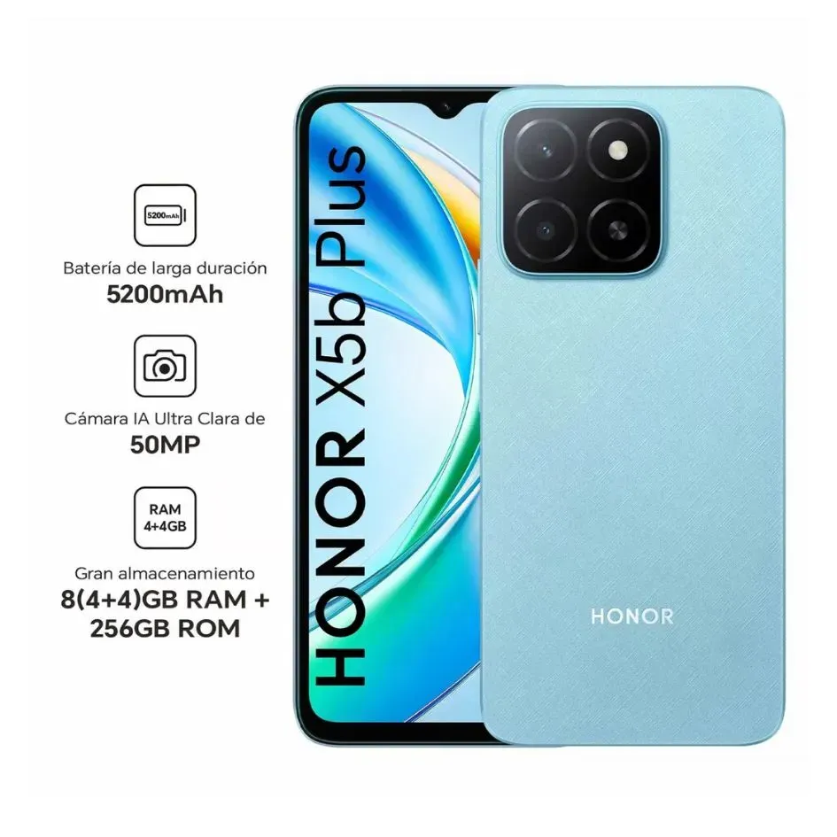 Celular Honor X5B Plus 4/256GB Azul 