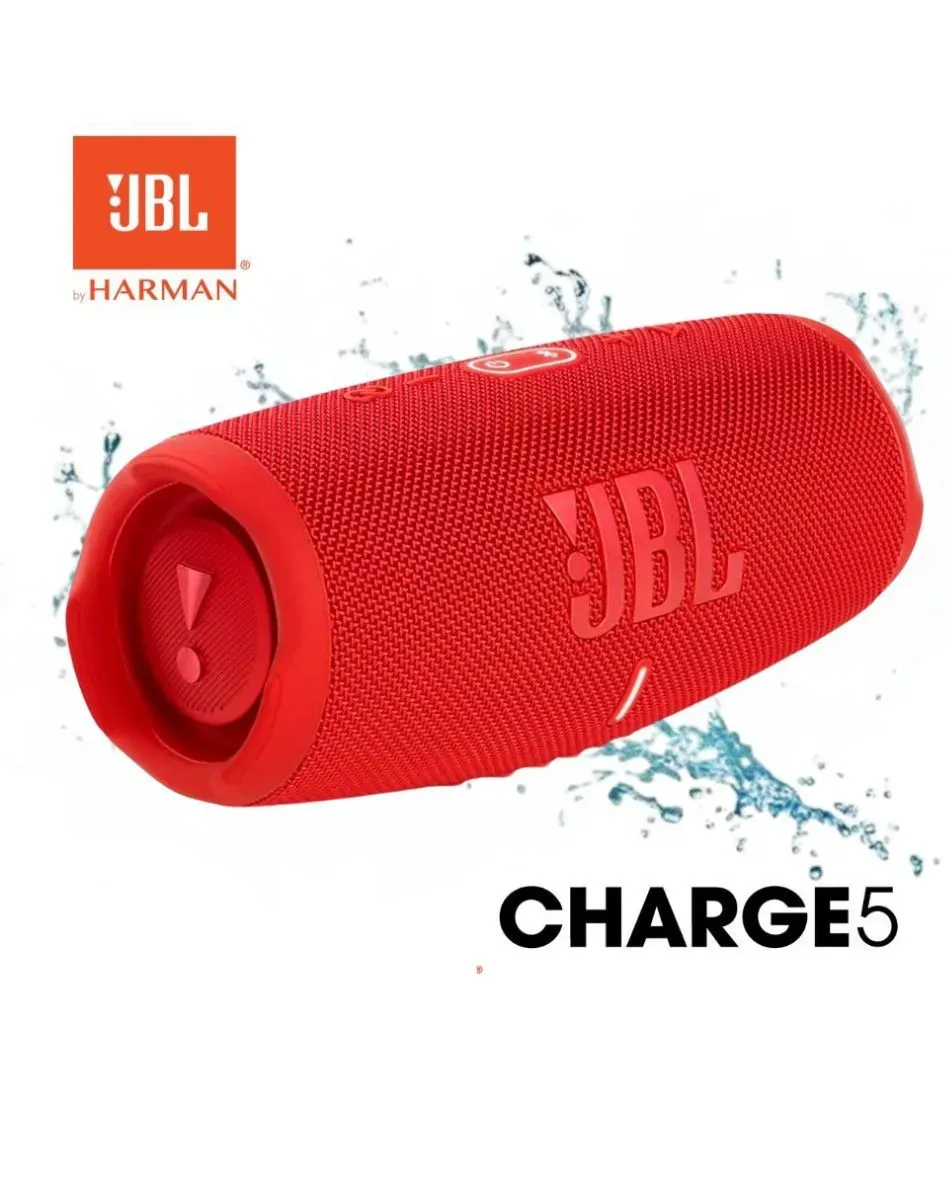 Parlante JBL Bluetooth Charge 5 Rojo