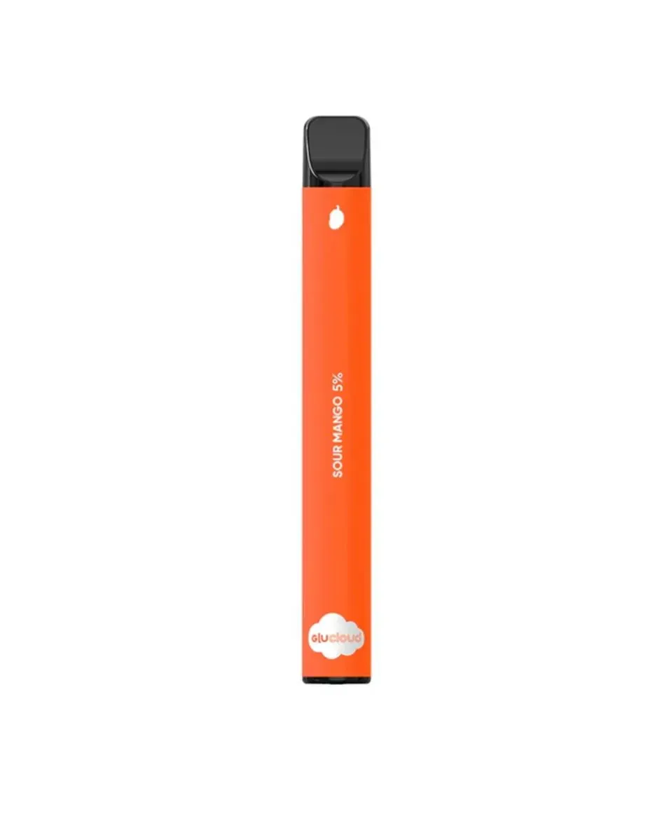 Vapeador Large Naranja con 5% De Nicotina 