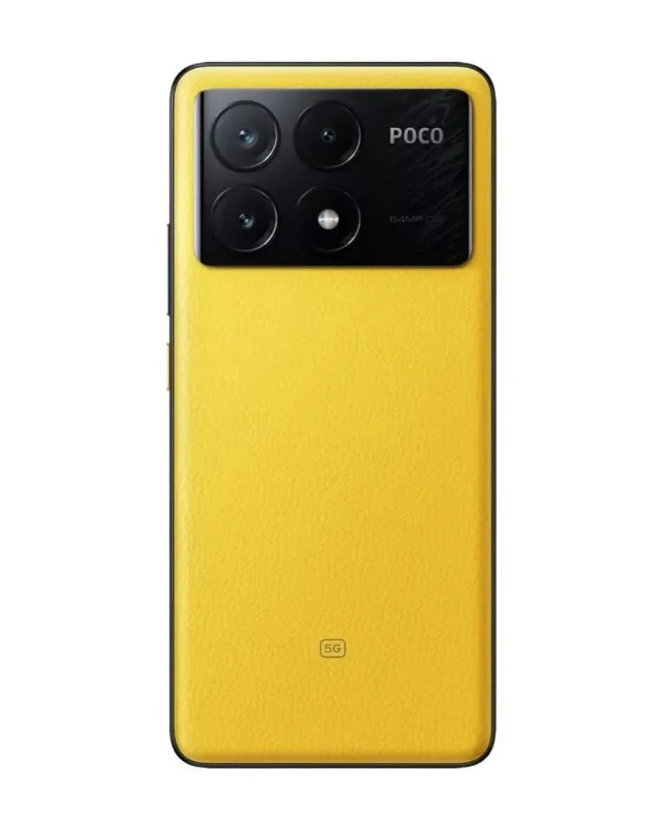 Celular Xiaomi Poco X6 Pro 12/512GB Amarillo