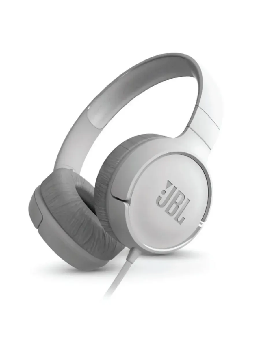 Audifonos Diadema Alambrico JBL Tune 500 Blanco