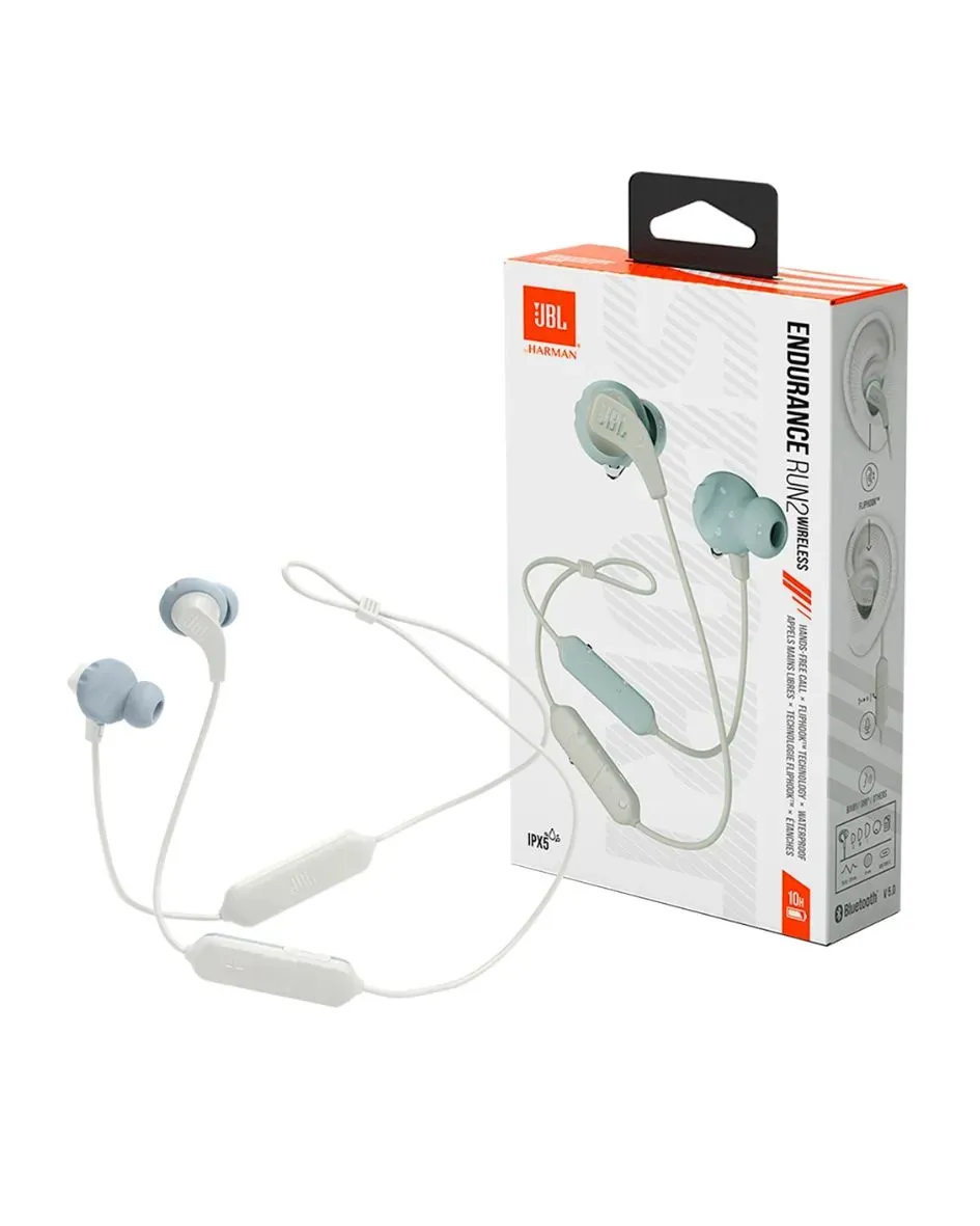 Audifonos Inalambricos JBL Endurance Run 2 Blanco