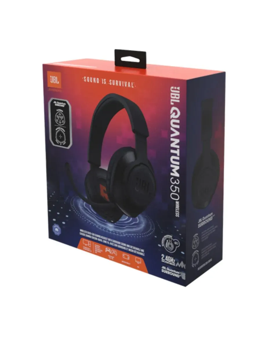 Audifonos Diadema Inalambrico JBL Quantum 350BT Negro