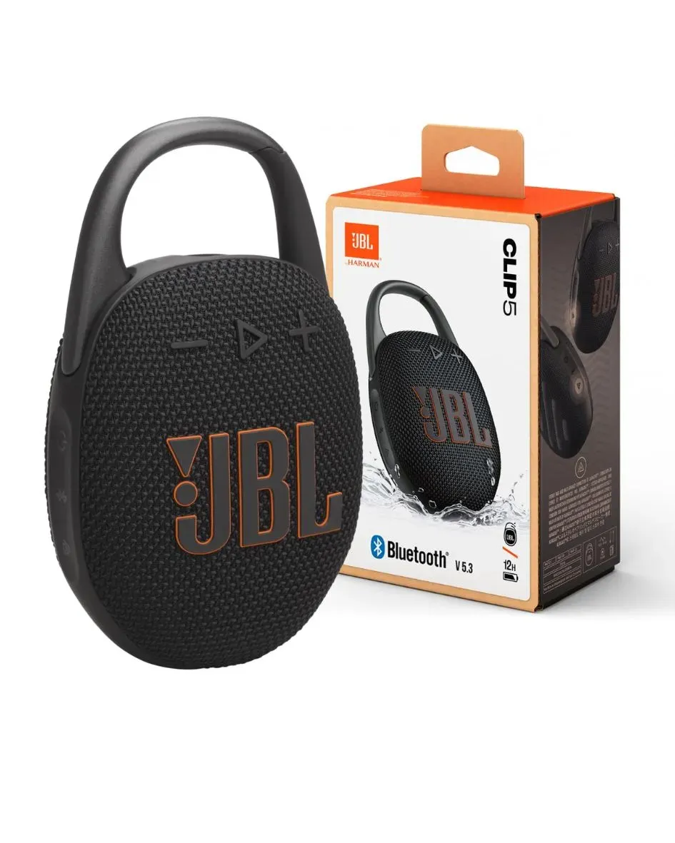 Parlante JBL Bluetooth Clip 5 Negro 