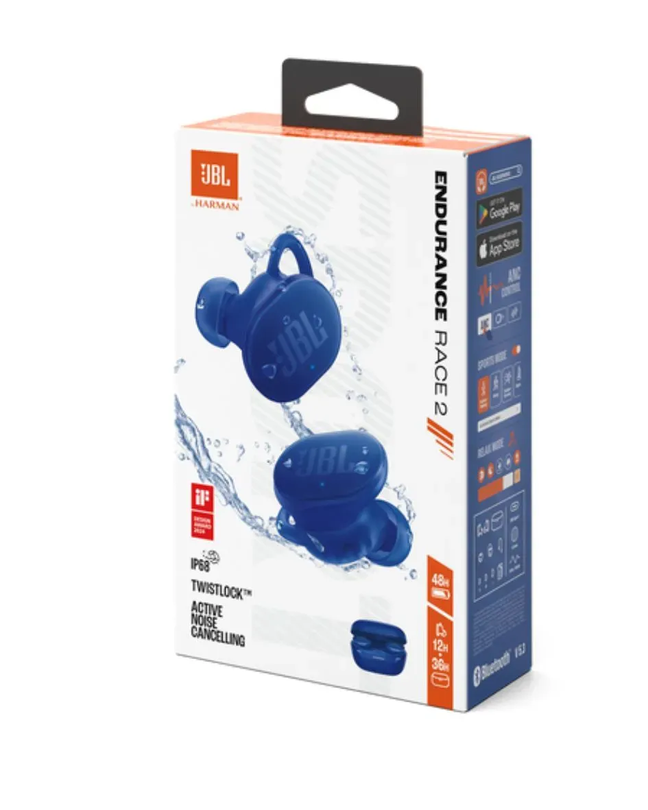 Audifonos Inalambricos JBL Endurance Race Tws Azul