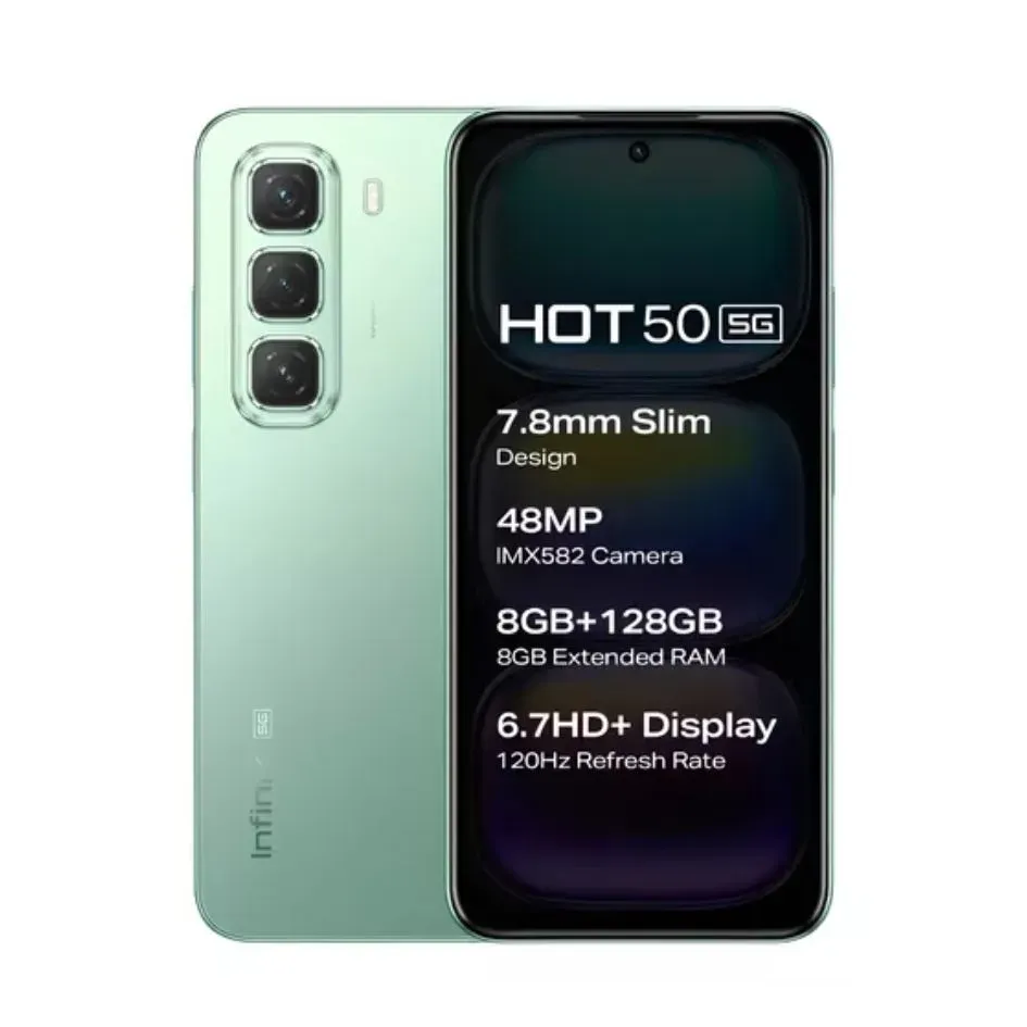 Celular Infinix Hot 50 5G 8/256GB Verde