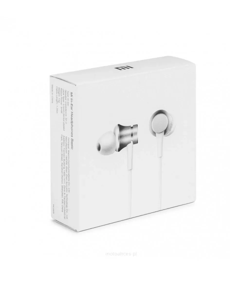 Audifonos Xiaomi De Cable In- Ear 3.5 Blanco