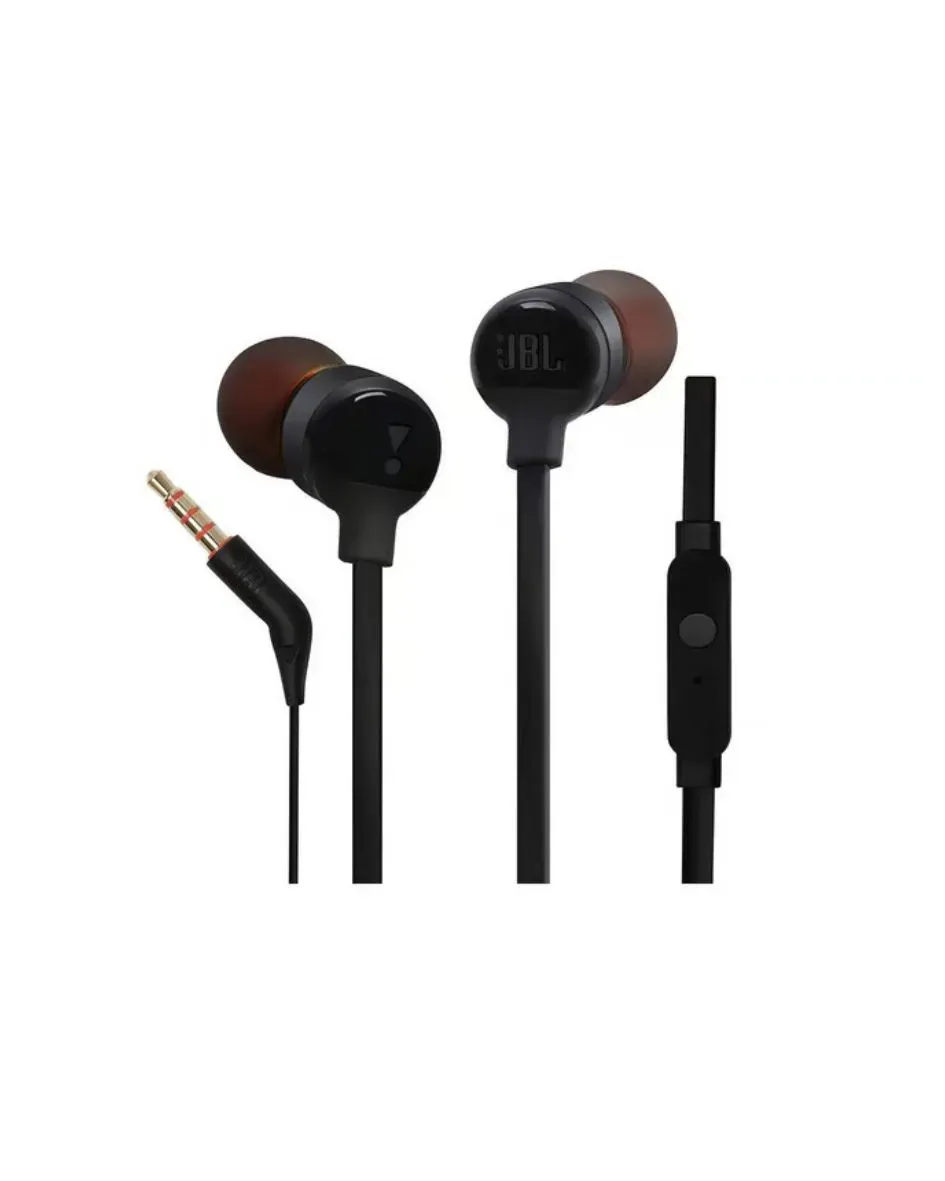 Audifonos De Cable JBL Tune 110 Negro 