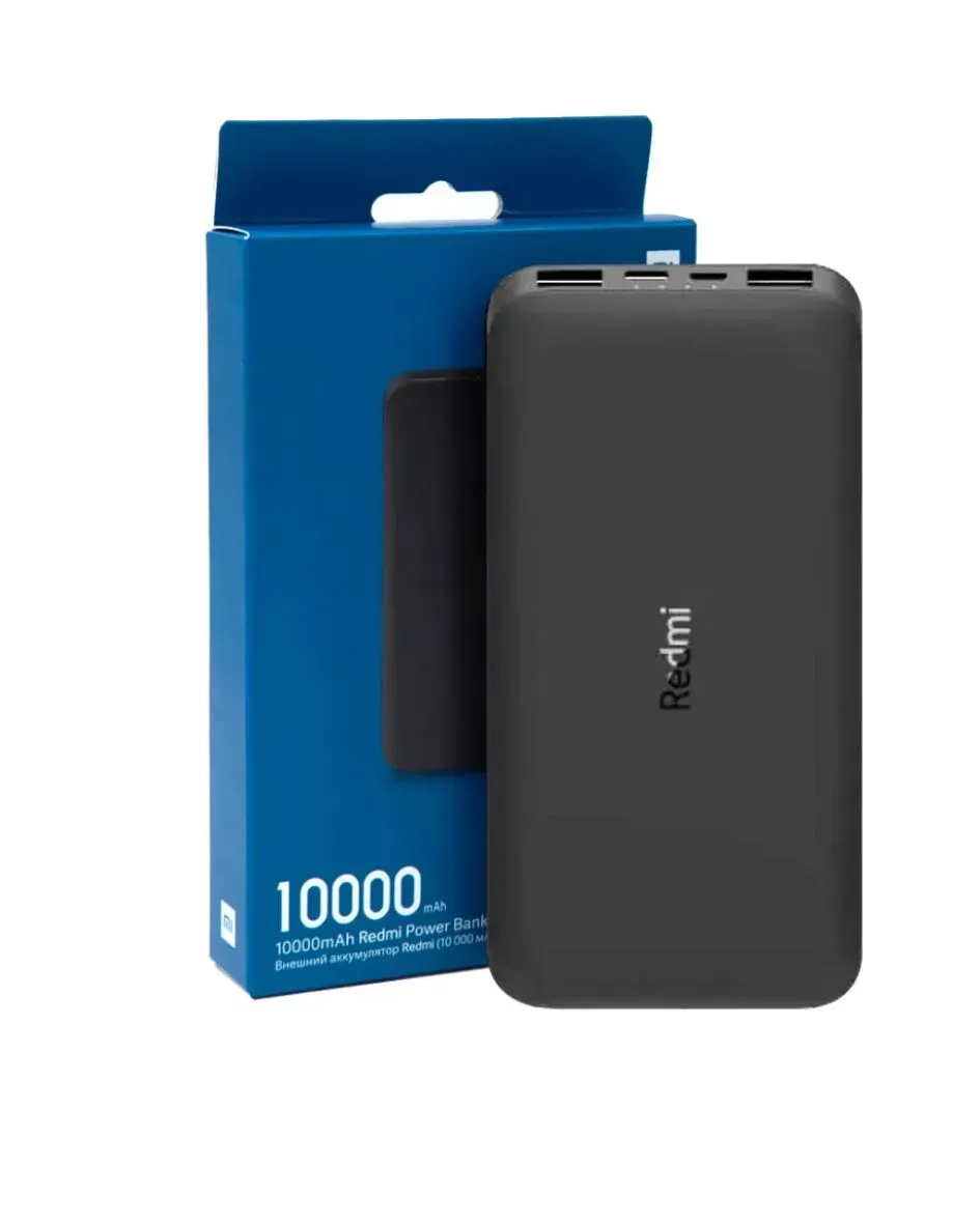 Power Bank/Batería Portátil 10.000Mah Xiaomi Negra