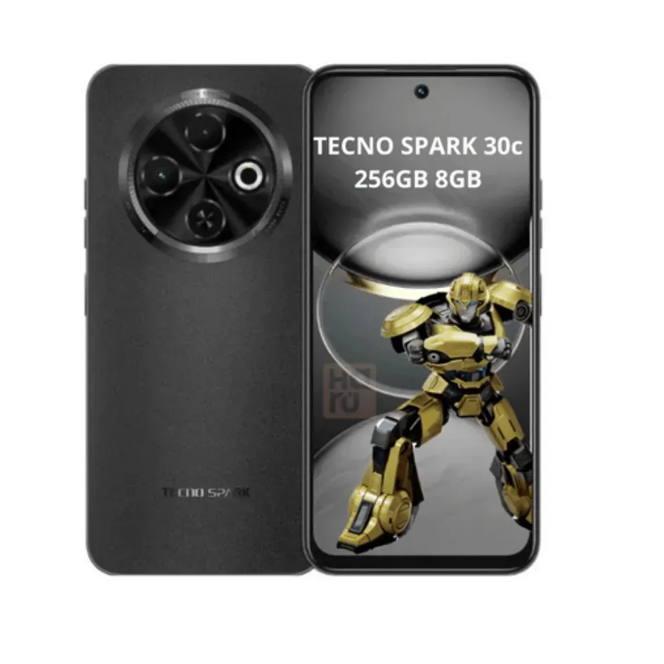 Celular Tecno Spark 30C 8/256GB Negro 