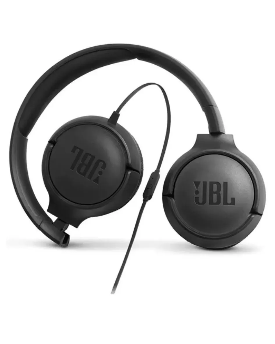 Audifonos Diadema Alambrico JBL Tune 500 Negro