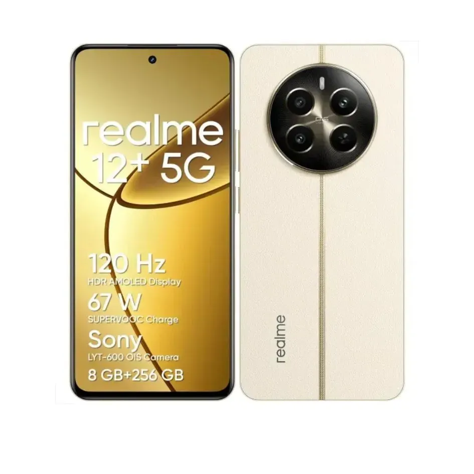 Celular Realme 12 8/256GB 5G Dorado 