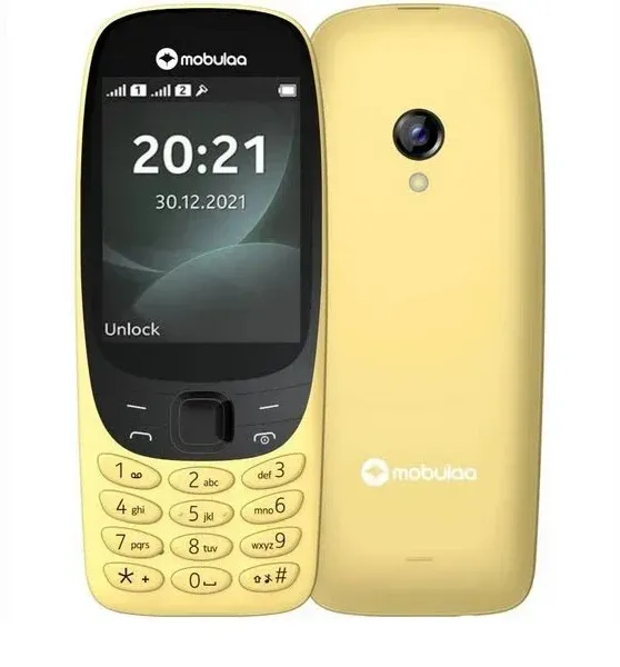 Celular Mobulaa M1702 3G Amarrillo  