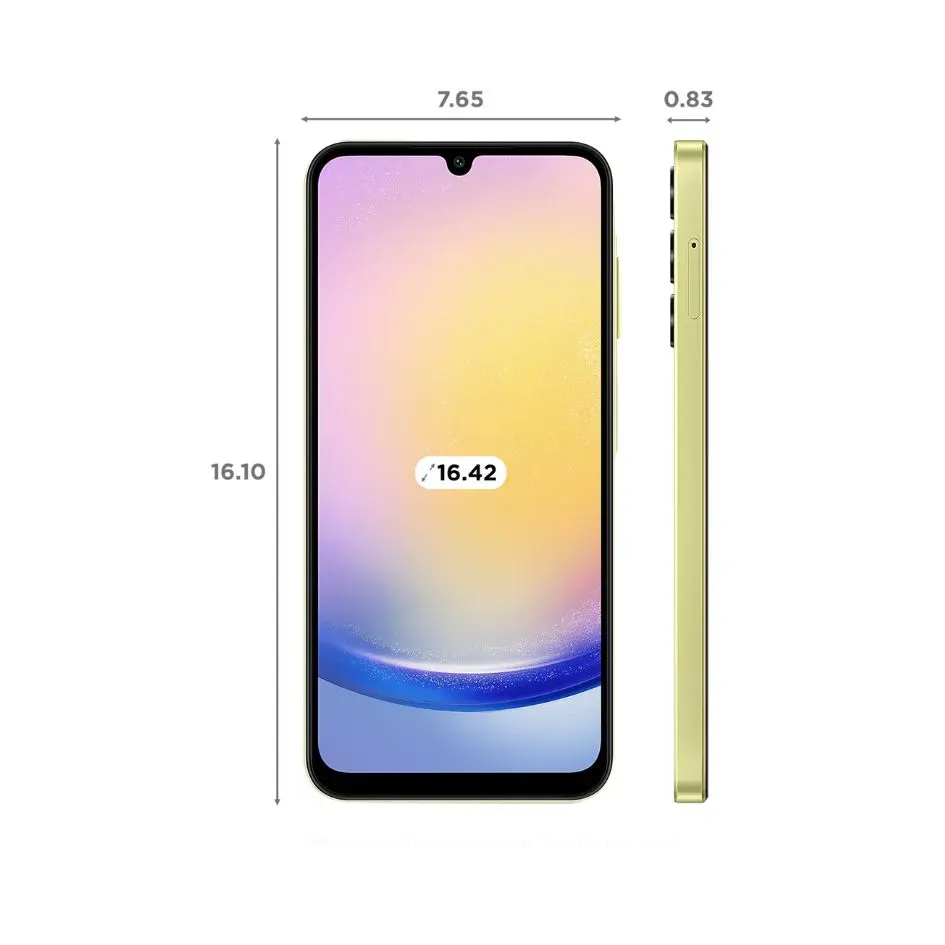 Celular Samsung A25 5G 8/256GB Amarillo