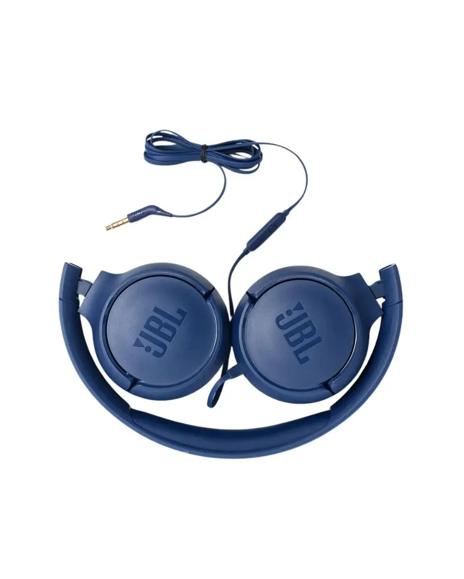 Audifonos Diadema Alambrico JBL Tune 500 Azul