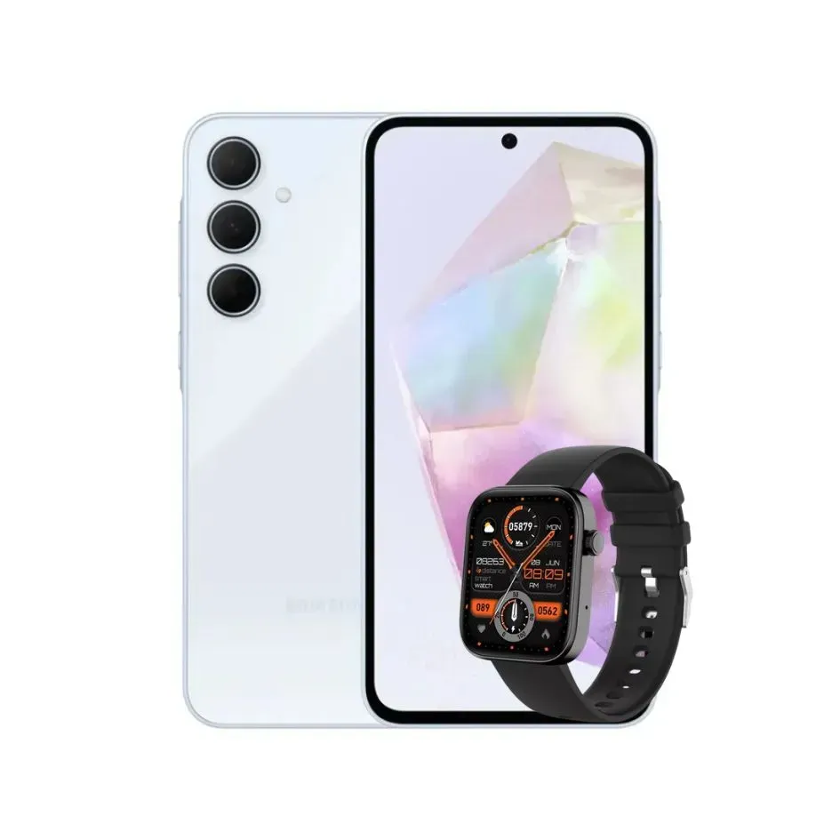 Celular Samsung A35 5G 8/256GB Blanco + Obsequio Reloj 