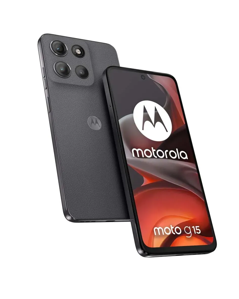 Celular Motorola G15 4/256GB Negro 