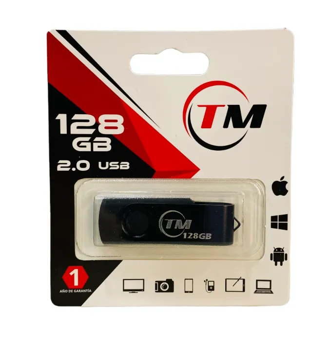 Memoria USB 2.0 TM 128GB (T-M) Ref: 128GB-USB